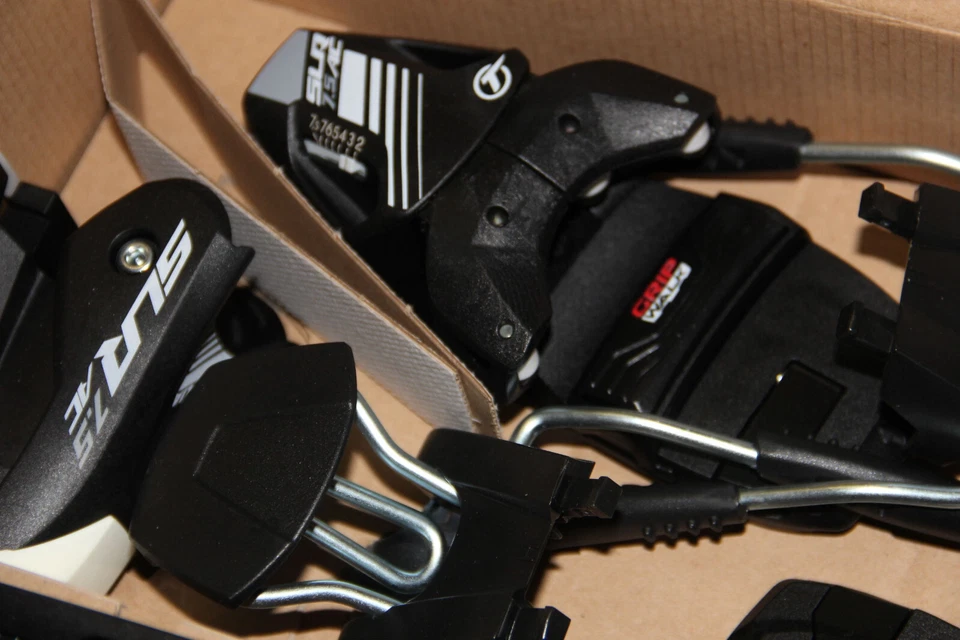 NUEVO TYROLIA fijaciones esquí SLR 7.5 alpino descenso tamaño ajustable fijaciones par Foto 2 de 4