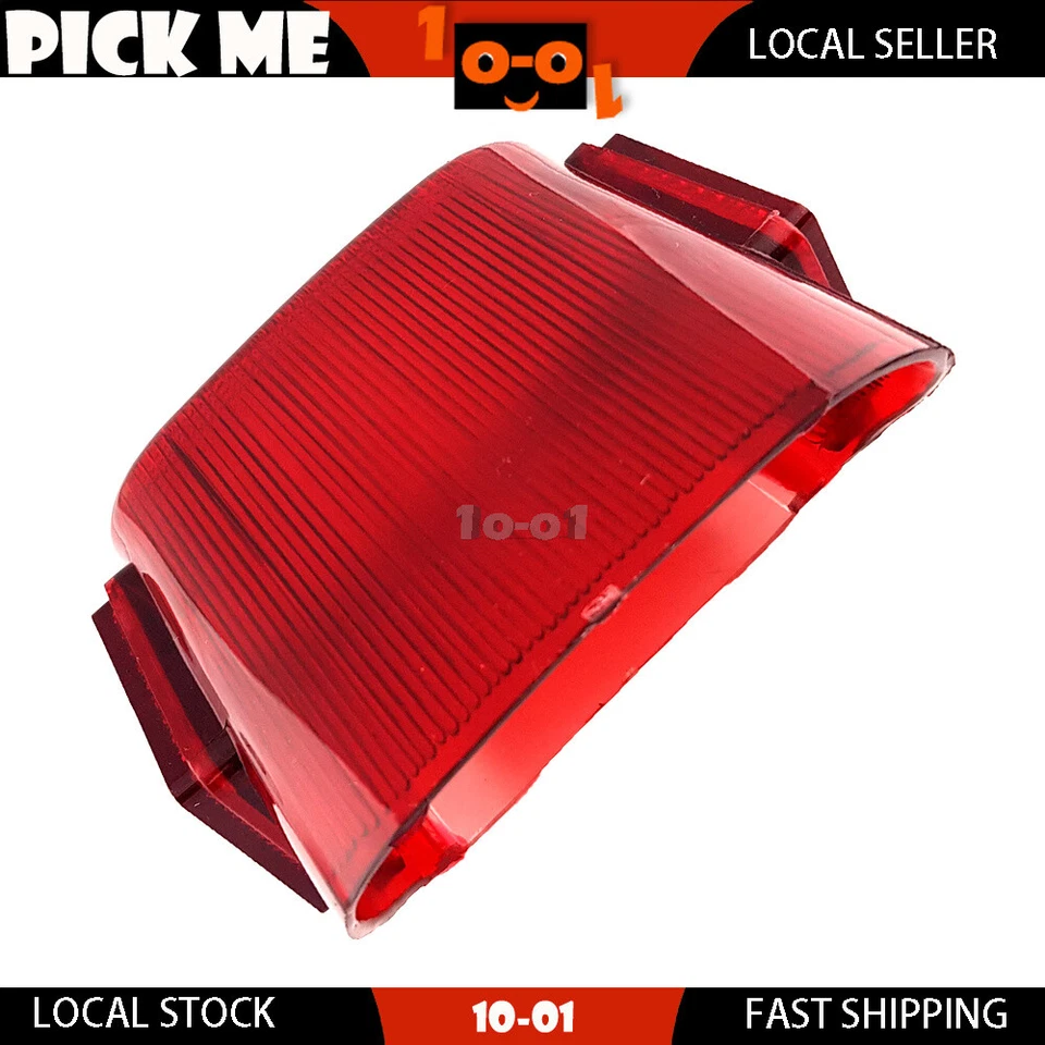 Luz trasera luz freno lente apta para Yamaha XV250S VIRAGO 1995-1998 1999 2000 Foto 3 de 3