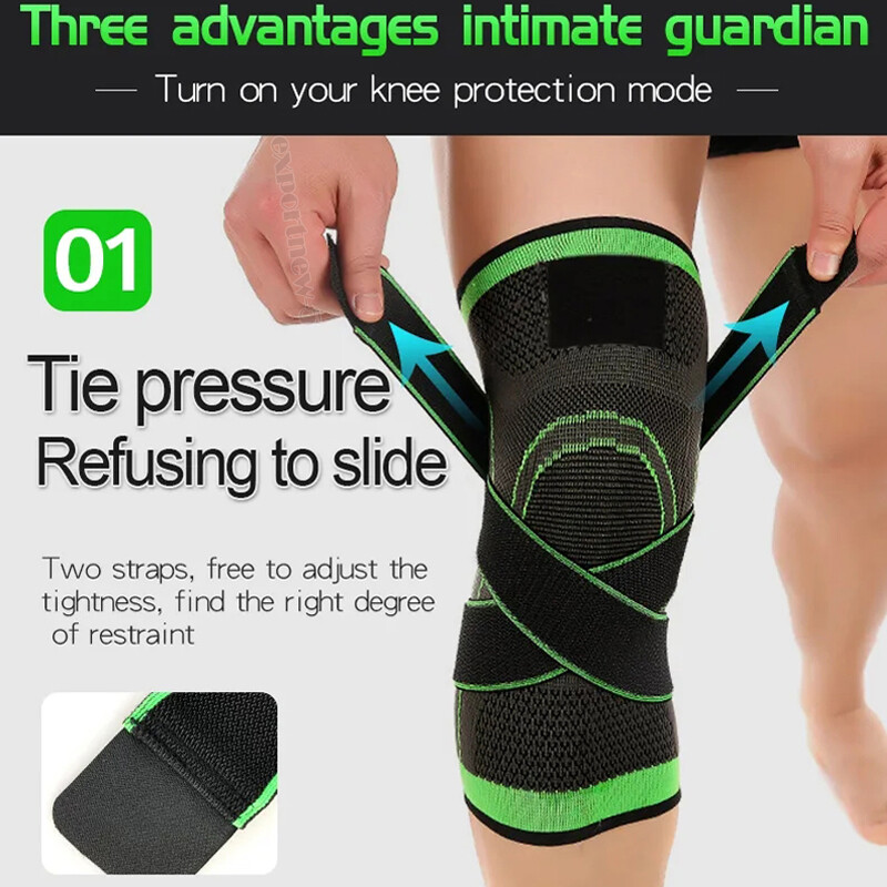 1x/2x Circa Knee Savers Sleeve Compression Tendon Brace Arthritis Pain