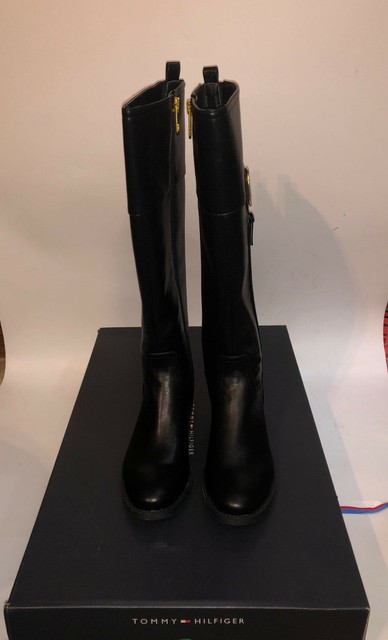 tommy hilfiger knee high boots