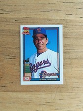 1991 Topps Micro #489 Bobby Valentine MG