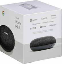 Google Home Mini Smart Assistant - Charcoal GA00216-US 