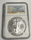 2013-W American Eagle Silver 1$ Coin NGC Certified MS69 First Releases