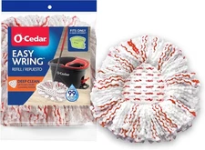 O-Cedar EasyWring Deep Clean Refill 1Ct +40% Power for O-Cedar EasyWring Mop