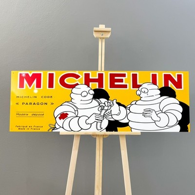 Vintage High-Quality Michelin Sign - MICHELIN CODE PARAGON - 48''x16'' (118x40cm)