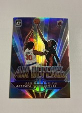 2021-22 Panini Donruss Optic Air Defense Bam Adebayo #4 Holo Prizm Miami Heat
