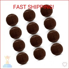 HPWFHPLF 12PCS Precut Tennis Balls for Walkers, Heavy Duty Long Lasting Glide Ba