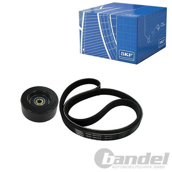 Skf KEILRIPPENRIEMEN-SATZ Passend FüR Seat Arosa Skoda Fabia Felicia Vw Caddy-image