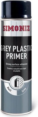 500ml Simoniz Grey Kunststoffgrundierung - mattes Finish, perfekt für DIY-Projekte