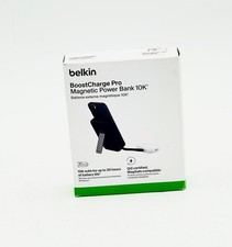 Belkin BoostCharge Pro Magnetic Power Bank 10K Qi2 15W USB-C Cable BPD009 New Se