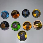 NINTENDO POKÉMON #109 KOFFING MARBLES & BAG (9 MARBLES)