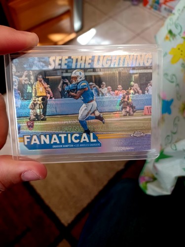 2025 Topps Chrome Omarion Hampton Base (RAW)