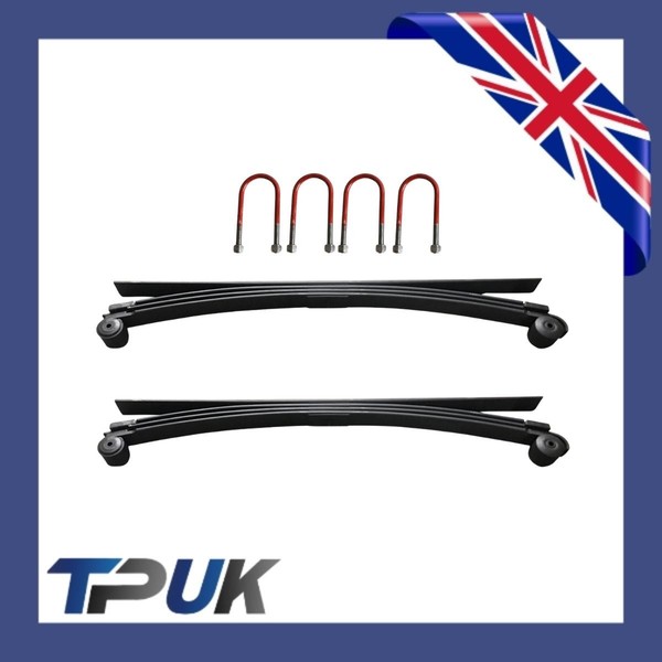 Ford Transit Blattfeder 4+1 = 5 Mit 4 U-Bolzen Mk7 06-14 Schwerlast Paar-image