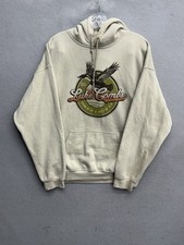 Luke Combs Tour Hoodie Large Growin  Up and Gettin  Old 2024 Sweatshirt Beige