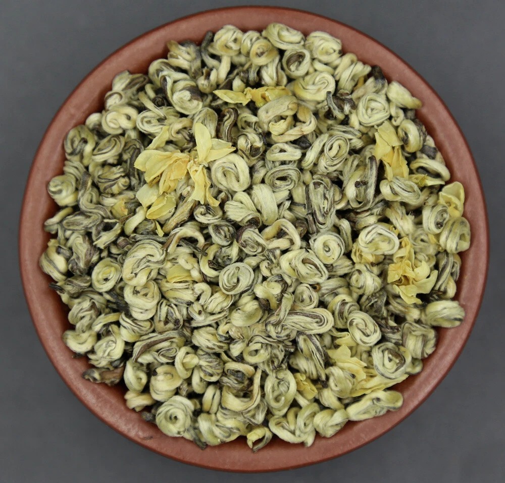 500g Jasmine Gr&uuml;ner Tee Bi Luo Chun flavored aroma Jasmine Jade snail Green Tea