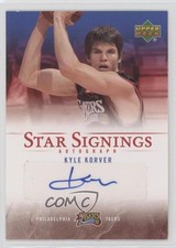 2007-08 Upper Deck Star Signings Kyle Korver #SS-KK Auto f7e