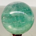 2120G Natural green fluorite Quartz Sphere Crystal Energy Ball Reiki Healing — photo 8