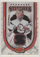 2006-07 Flair Showcase Showcase Stitches Martin Biron #SS-MB x5u