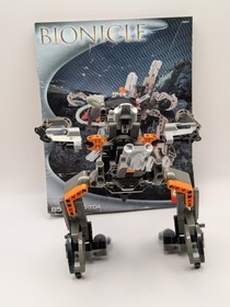 LEGO BIONICLE: Exo-Toa (8557) Titan Incomplete Missing Hose + Torn Instructions