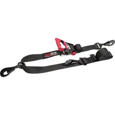 SpeedStrap 1 1/2" 3-Point Ratchet Tiedown With Snap Hooks - Black - 15141