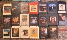 Lot of 20 Vintage 8 Track Tapes Mix
