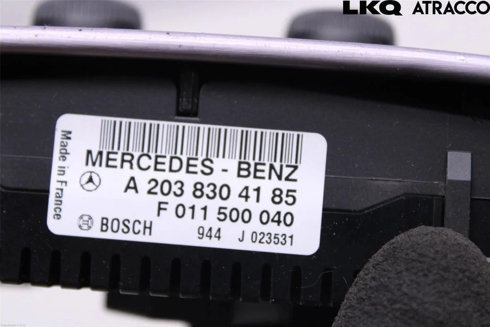 Centralina climatizzatore ORIGINALE MERCEDES-BENZ CLASSE CLC (CL203) 2009 - Immagine 3 di 3