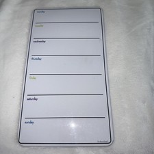 Small Weekly Whiteboard With Magnets