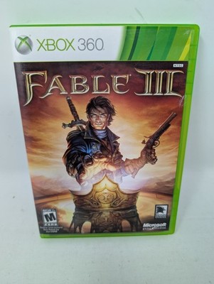 Fable 3 (Microsoft Xbox 360, 2010) Microsoft CIB w/Manual