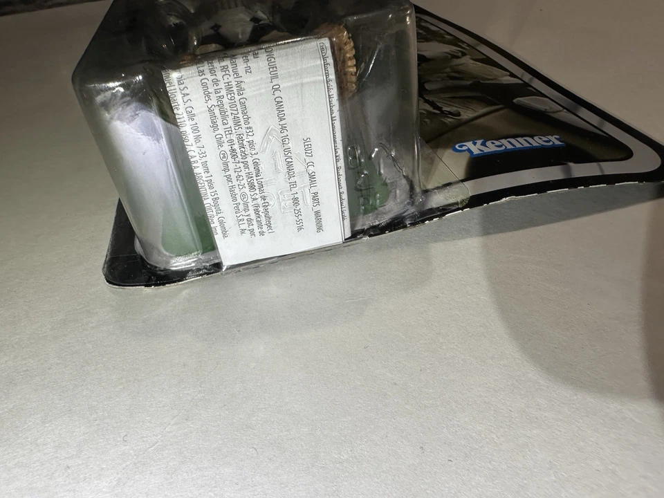 Figura Hasbro Star Wars Serie Negra ROTJ Aniversario Biker Scout 6" Nueva Sellada Foto 4 de 4