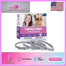 Flexible Pheromone Dog Collar - 25 Inch Adjustable Calming Solution for All Dogs