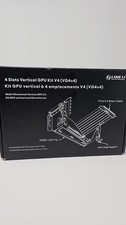 Lian Li VG4v4 BLACK 4-Slot Vertical GPU Kit V4 PCIe 5.0 Riser Cable READ