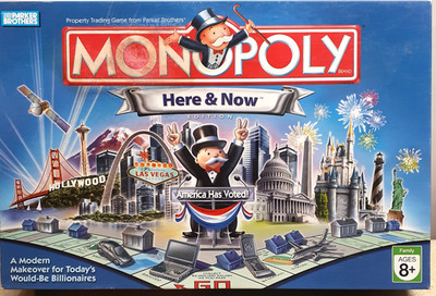 Monopoly Here and Now Edition 100% COMPLETE Unit Parker Brothers 2006 USA
