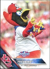 2016 Topps Opening Day Fredbird M-20 Mascot