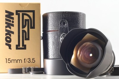 [Top MINT in Box] Nikon Ai-s Ais Nikkor 15mm f3.5 MF Wide Angle Lens From JAPAN