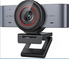 EMEET C960 UltraX 4K Webcam 1/1.3 Larger Sensor Metal USB C for Mac PC