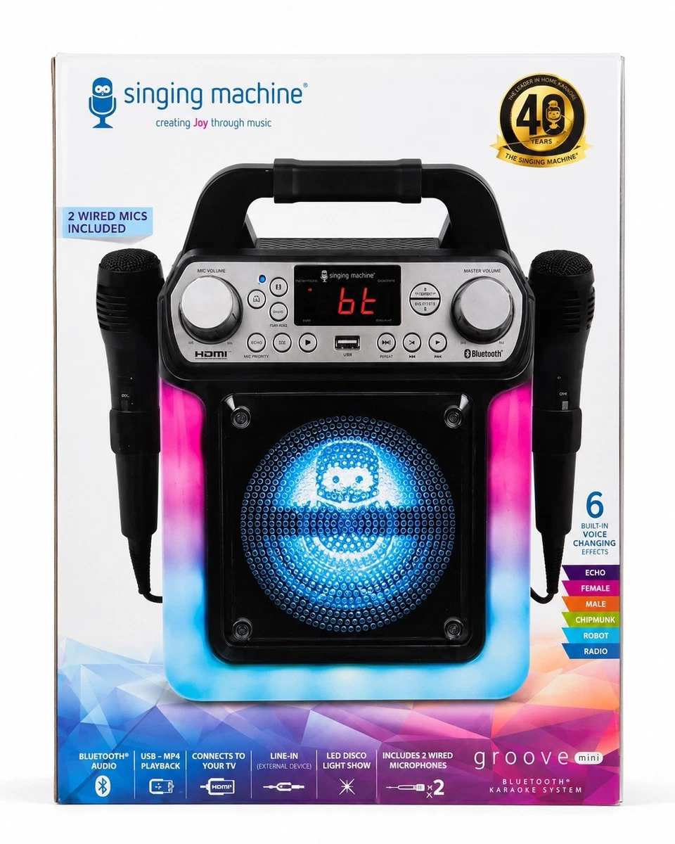The Singing Machine Portable Karaoke System Karaoke Systems for