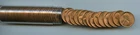 *1945-D Lincoln Cent Roll, Choice Uncirculated Full Red*
