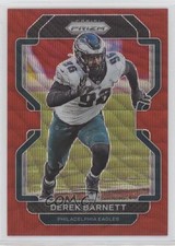 2021 Panini Prizm Red Wave Prizm 119/149 Derek Barnett #226 11s9