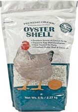 Oyster Shell - Calcium Supplement to Support Laying Hens and Strong Egg Shell De