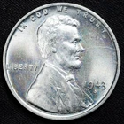 1943-S Steel Lincoln Wheat Penny Uncirculated BU - San Francisco Mint