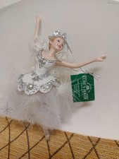 Kurt Adler Snow Queen Ballerina Resin Christm...