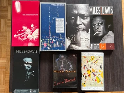 Miles Davis Sammlung 5 BOX-Set’s Wie Neu TOP Preis + Zugabe 1 X DVD / VHS - Bild 1 von 4