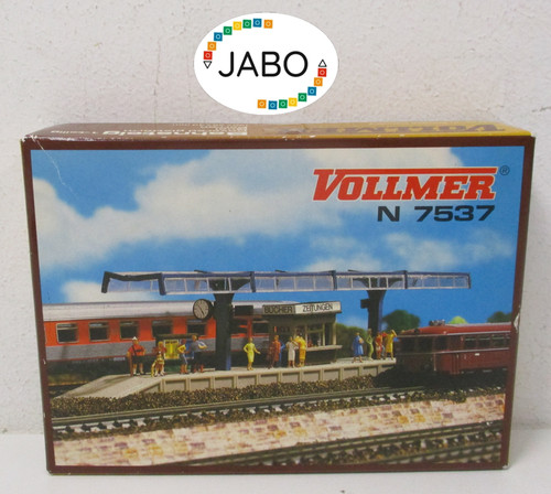 (RH/20) Vollmer escala N kit 7537 andén estación NUEVO/EMBALAJE ORIGINAL | Zustand: Neu