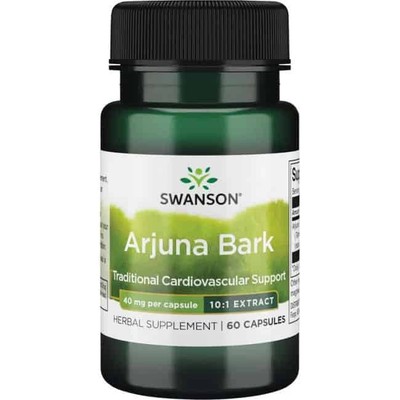SWANSON Arjuna Bark 10:1 Extrakt (Kreislaufsystem) 60 Kapseln