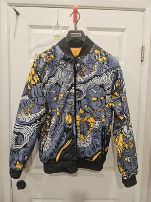 Half Sumo Collective Kiichi Reversible Aviator Jacket Size M | eBay