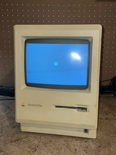 Vintage Apple Macintosh Plus M0001W 512K Read Desc As Is