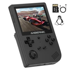 Handheld Game Console with 2521 Games, 3.5 IPS Screen, WiFi  64GB Card