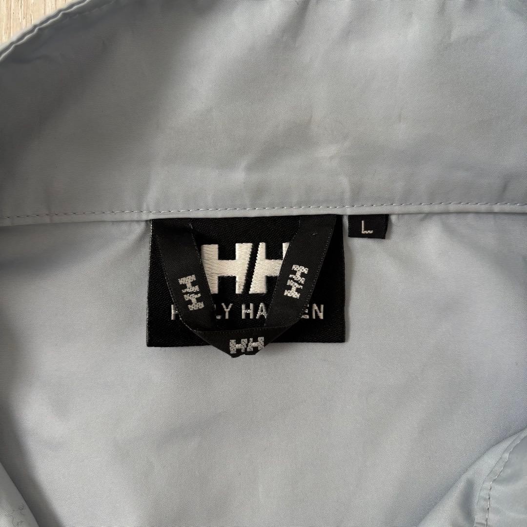 Helly Hansen Gray Nylon Jacket with Drawcord L Sp… - image 4