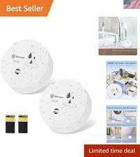 Home Water Leak Detection Sensors - 2 Pack wi...