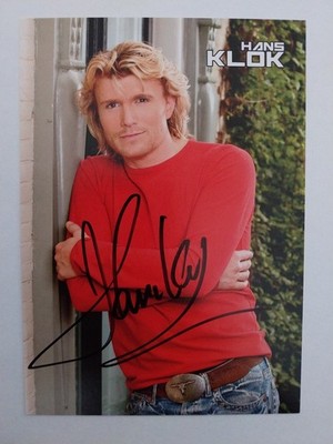 Hans Klok Autogramm Signiert AK Zauberer